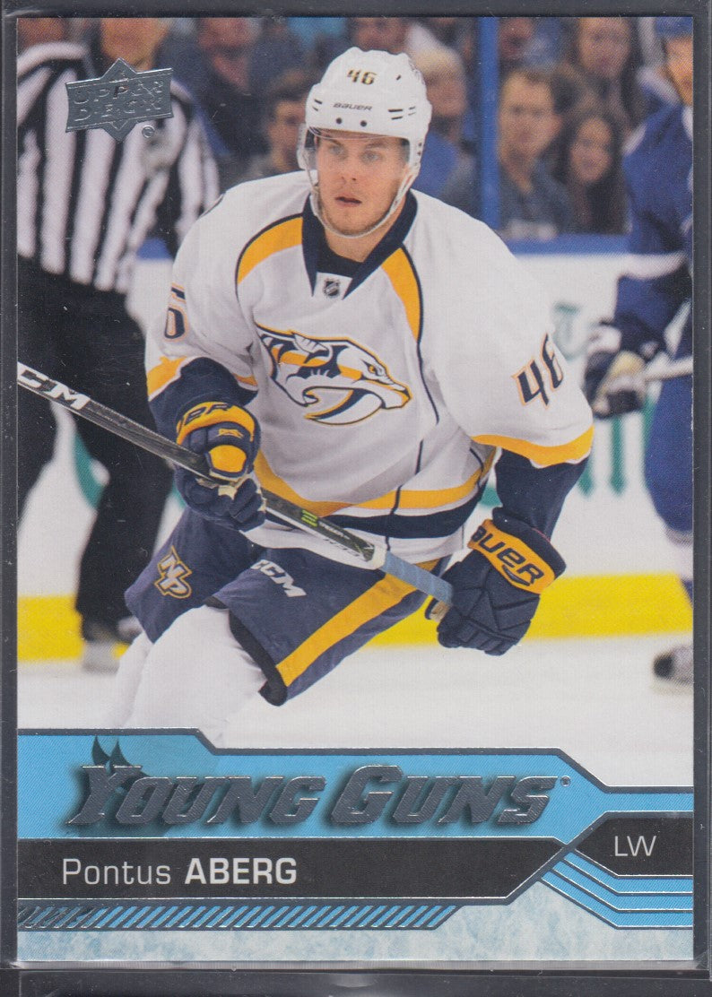 PONTUS ABERG - 2016 Upper Deck Young Guns #211
