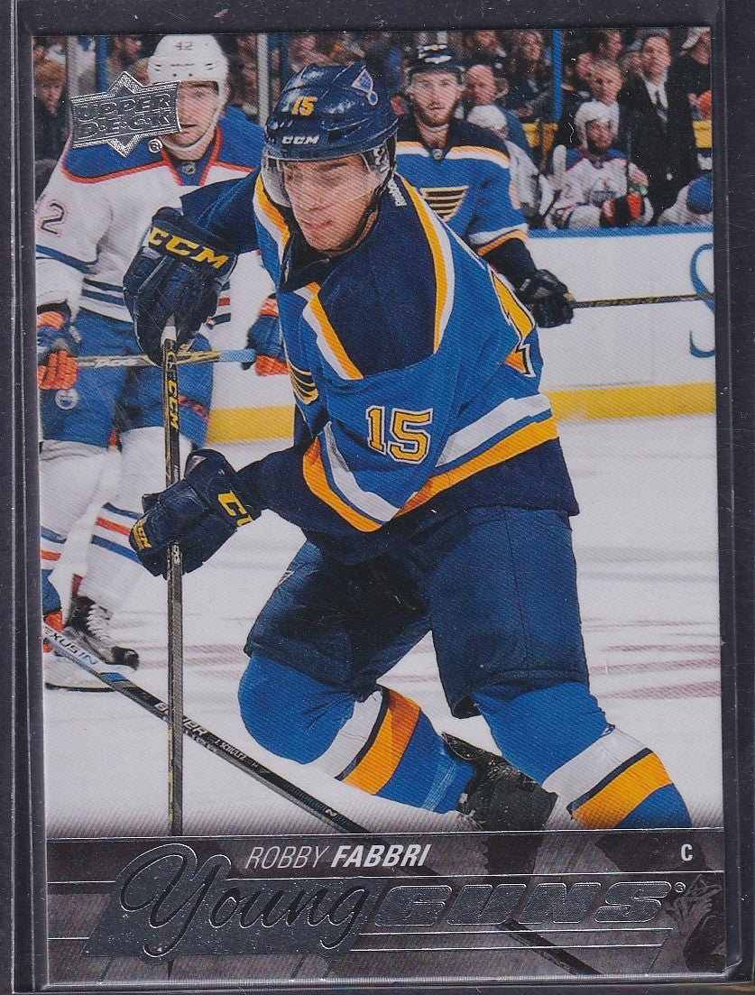 ROBBY FABBRI - 2015 Upper Deck Young Guns #229