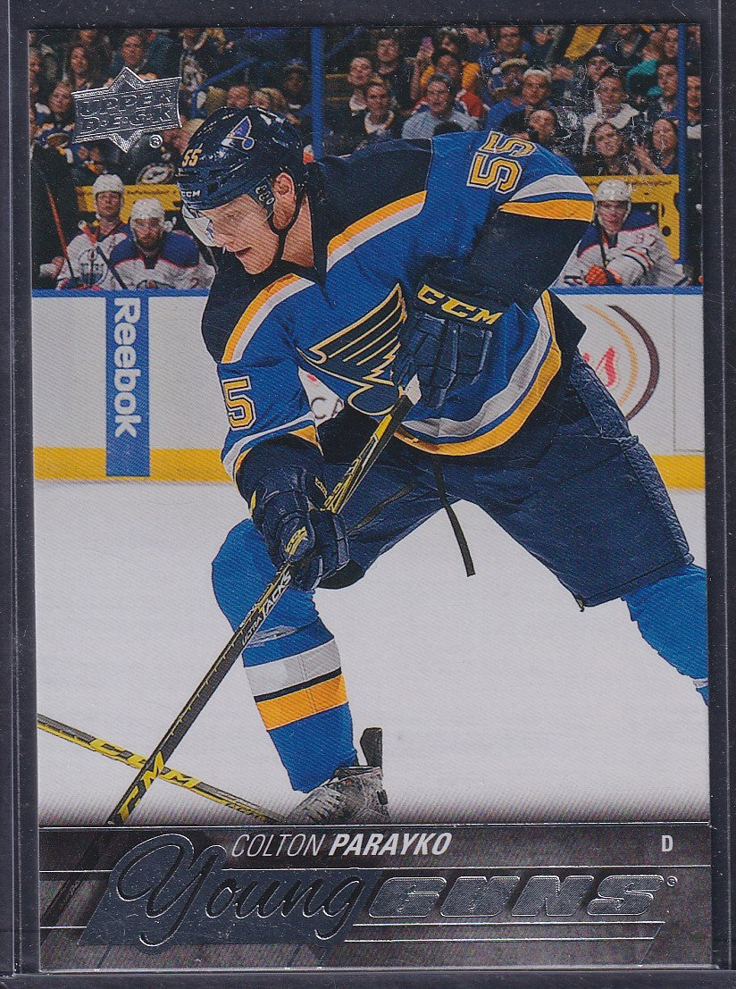 COLTON PARAYKO - 2015 Upper Deck Young Guns #235