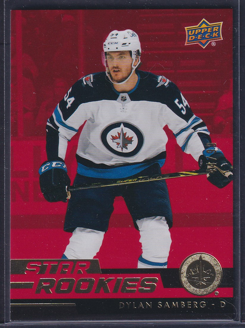 DYLAN SAMBERG - 2022 Upper Deck NHL Star Rookies RED #20