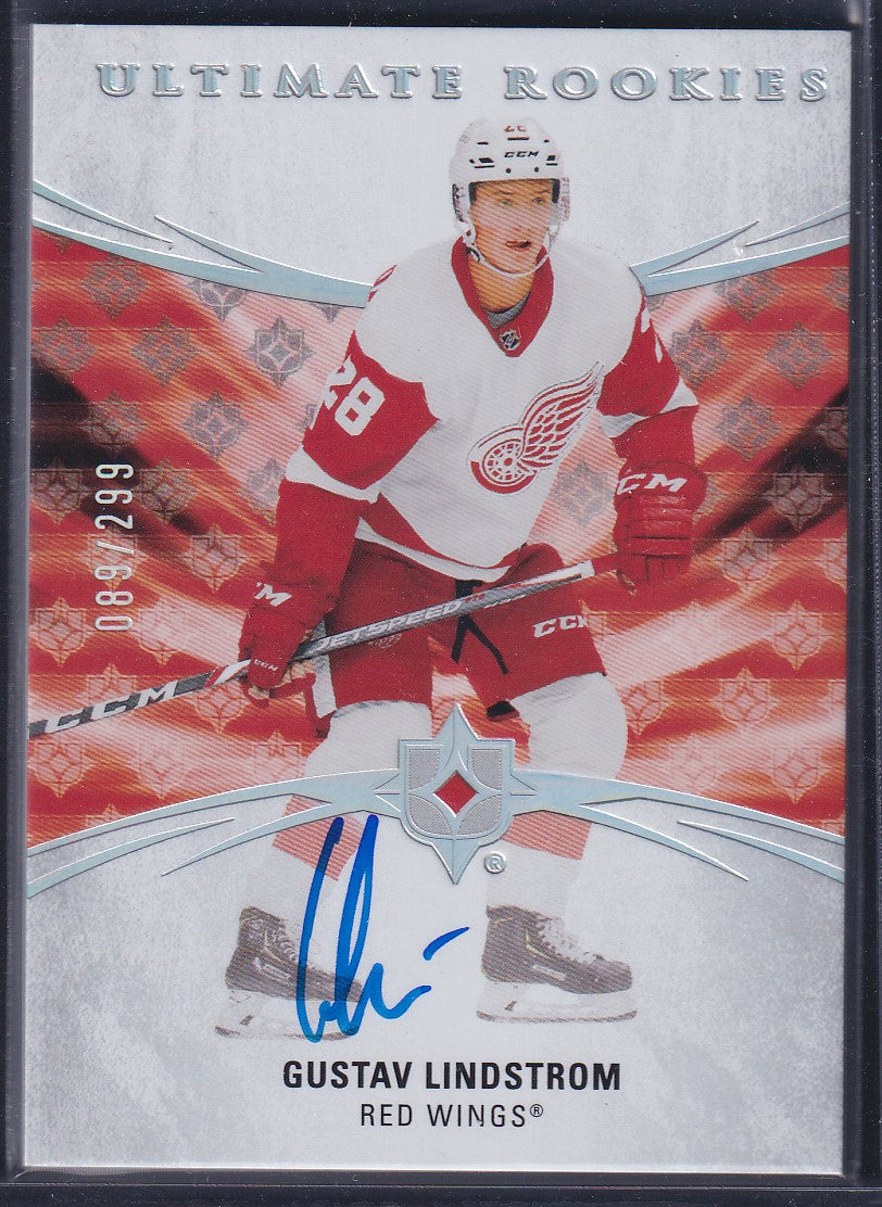 GUSTAV LINDSTROM - 2020 Upper Deck Ultimate Rookies Auto #137, /299