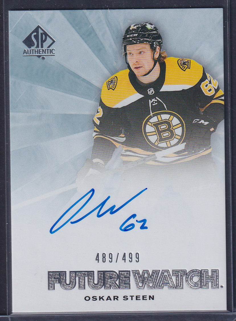 OSKAR STEEN - 2021 SP Authentic Future Watch Auto #RFWA-OS, /499