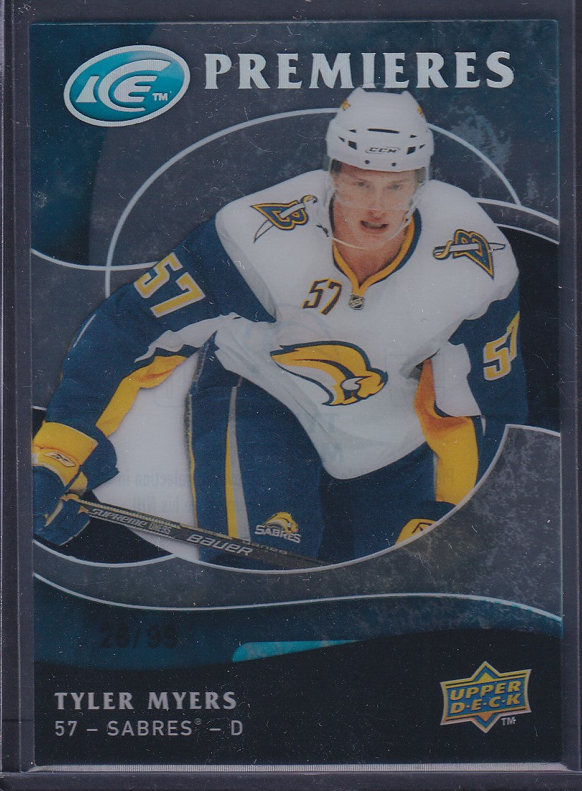 TYLER MYERS - 2009 Upper Deck Ice Premieres #169, /99