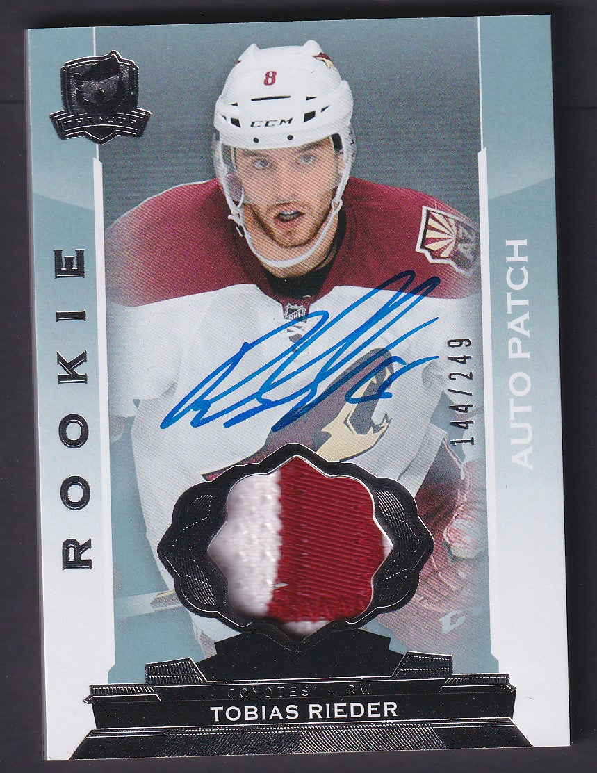 TOBIAS RIEDER - 2014 Cup Rookie Auto Patch #150, /249
