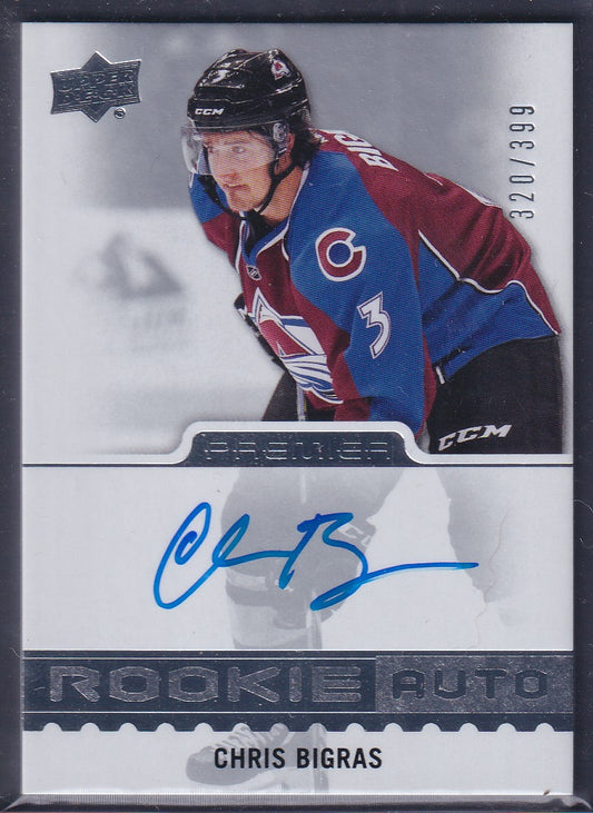 CHRIS BIGRAS - 2016 Upper Deck Rookie Auto #53, /399