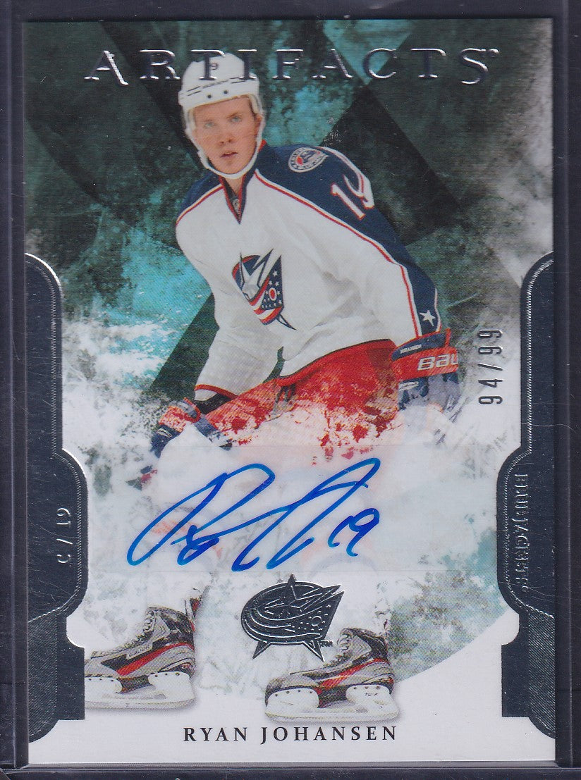 RYAN JOHANSEN - 2011 Upper Deck Artifacts Auto #VII, /99