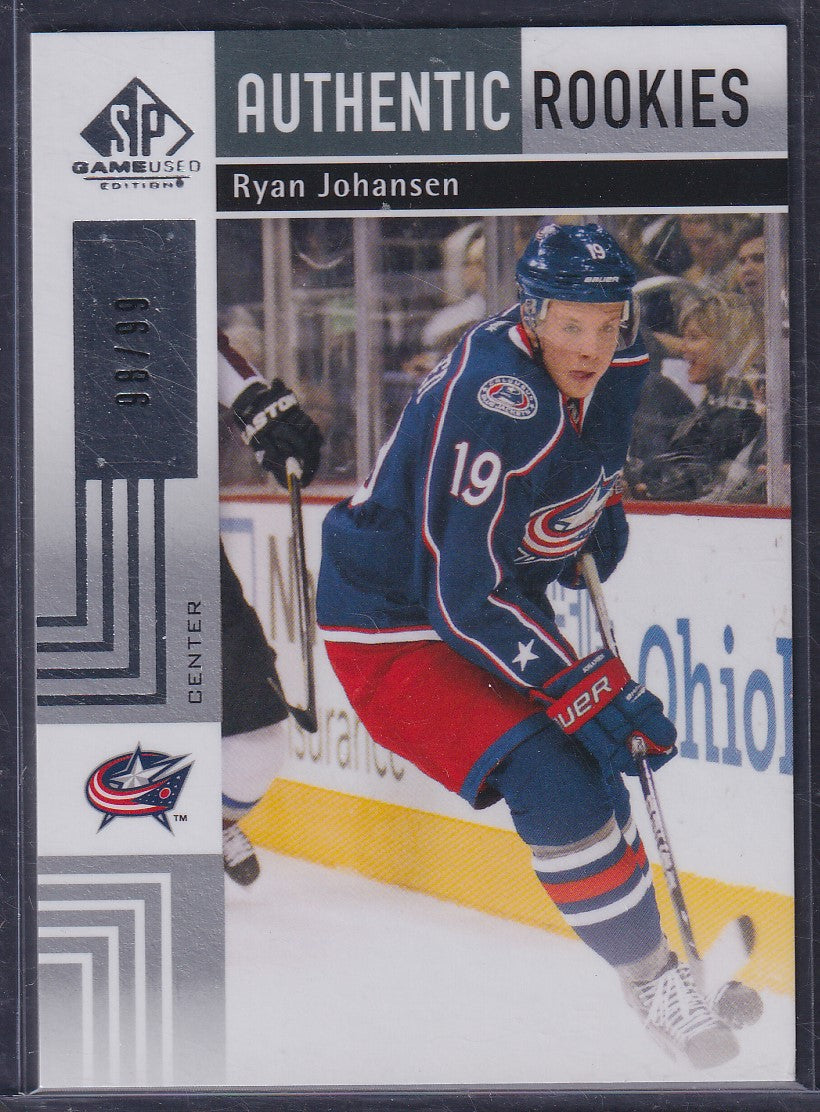 RYAN JOHANSEN - 2011 SP Game Used Authentic Rookies #196, /99