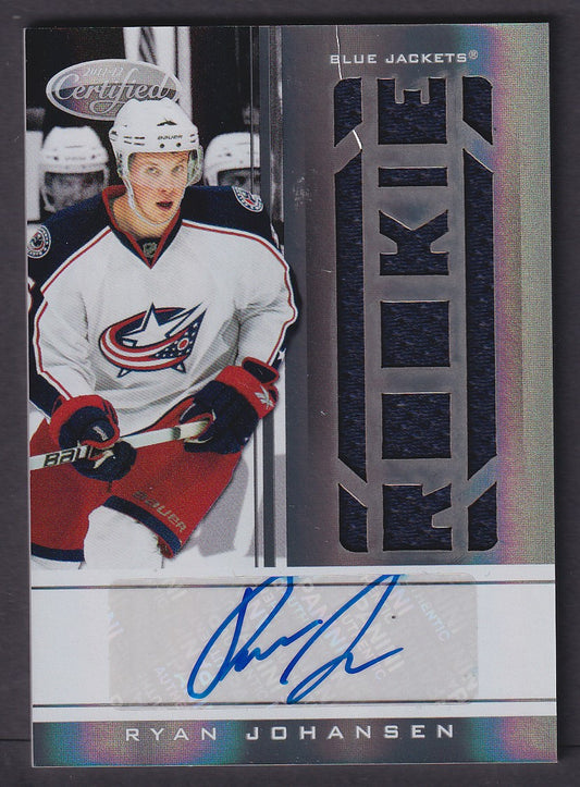 RYAN JOHANSEN - 2011 Panini Certified Rookie Auto Patch #220, /499