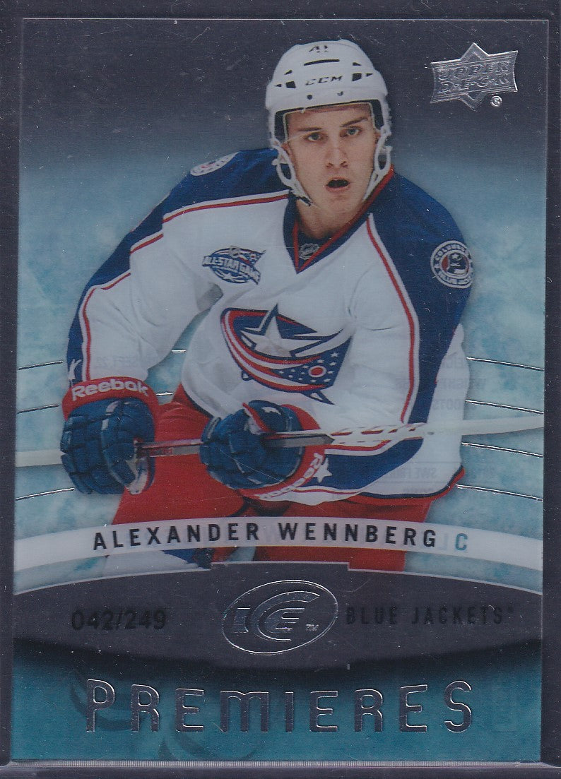 ALEXANDER WENNBERG - 2014 Upper Deck Ice Premieres #156, /249