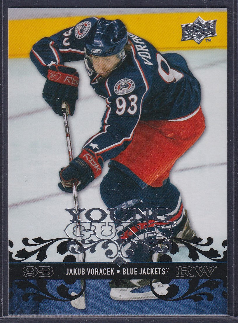 JAKUB VORACEK - 2008 Upper Deck Young Guns #205