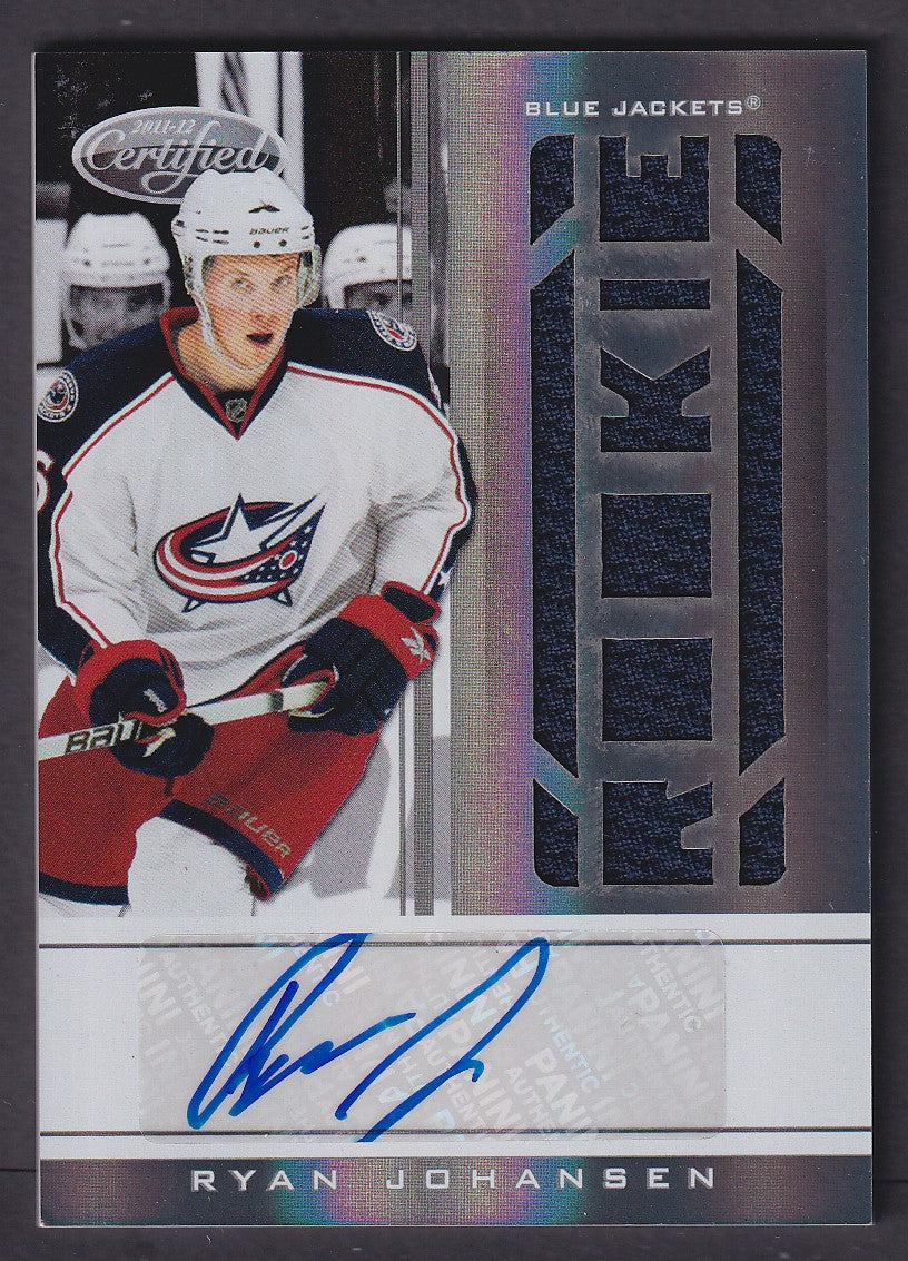 RYAN JOHANSEN - 2011 Panini Certified Rookie Auto Patch #220, /499