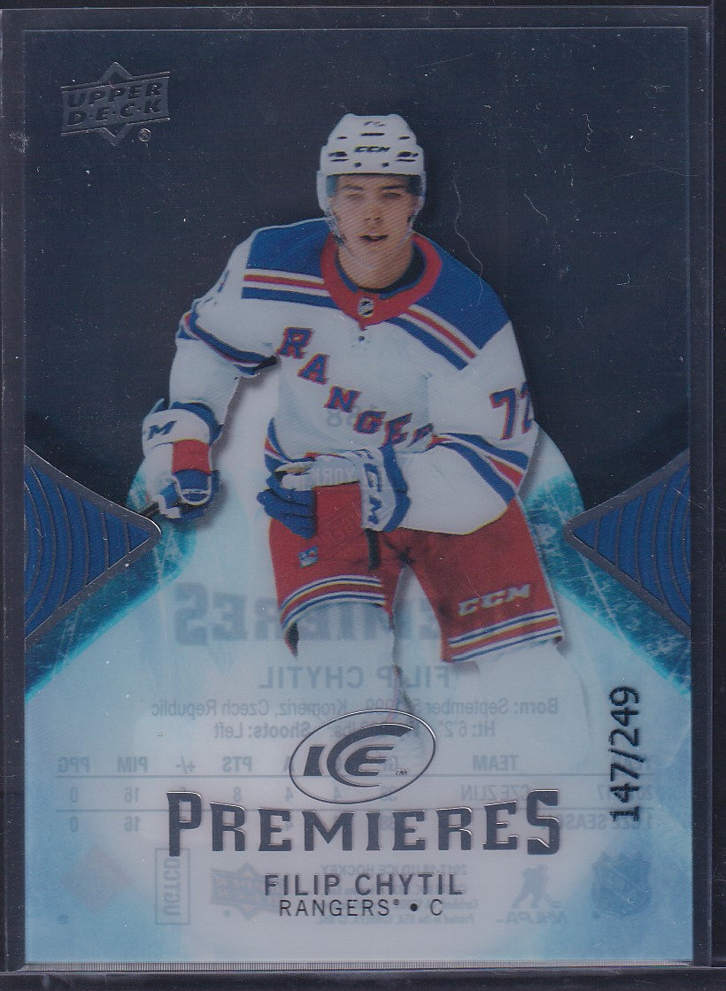 FILIP CHYTIL - 2017 Upper Deck Ice Premieres #188, /249