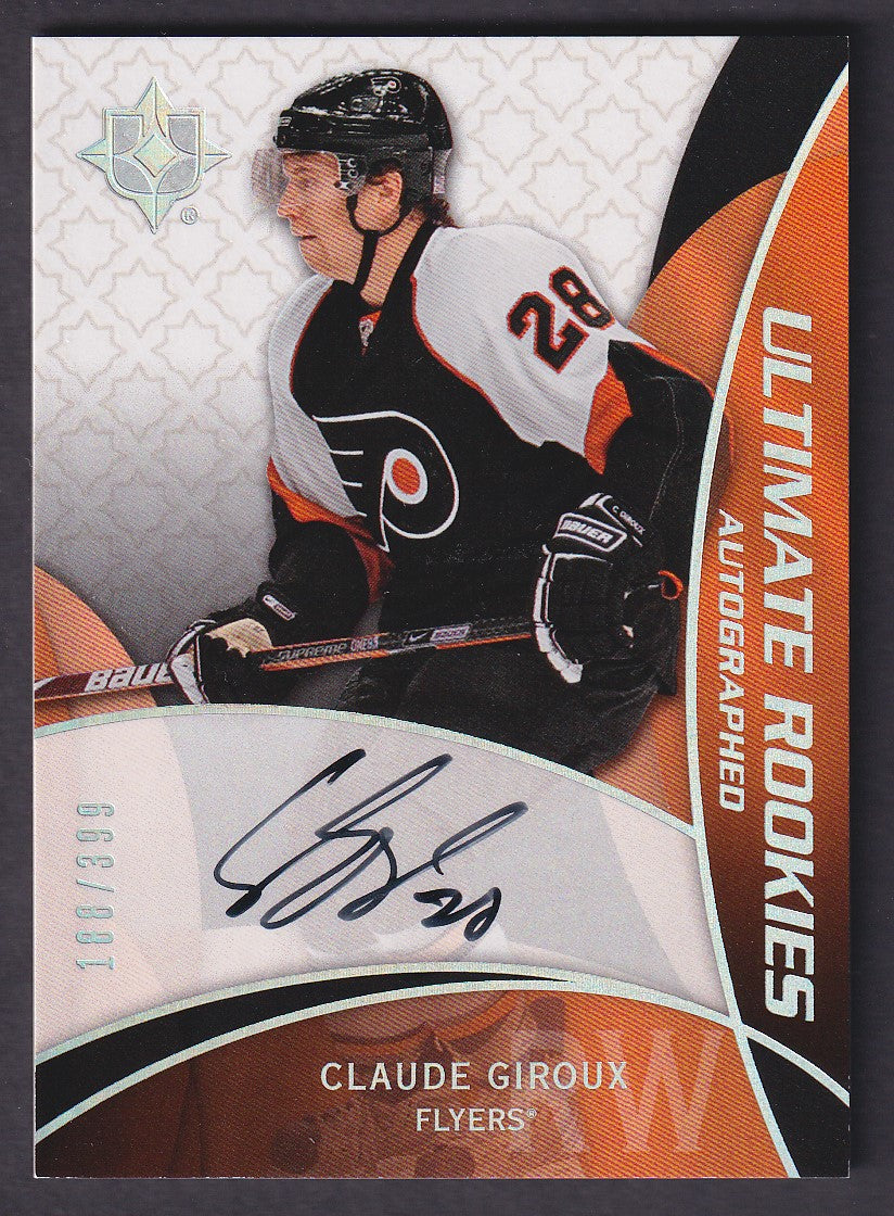 CLAUDE GIROUX - 2008 Upper Deck Ultimate Rookies Auto #66, /399