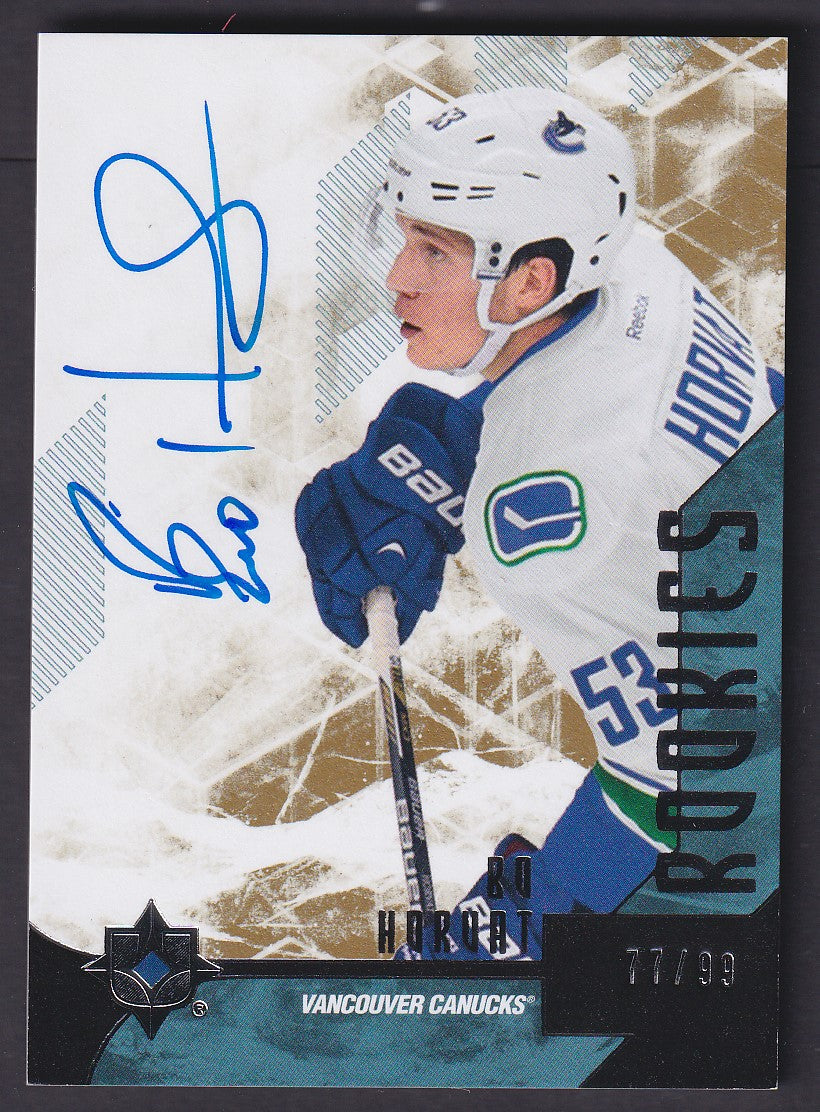 BO HORVAT - 2014 Upper Deck Ultimate Rookies Auto #119, /99