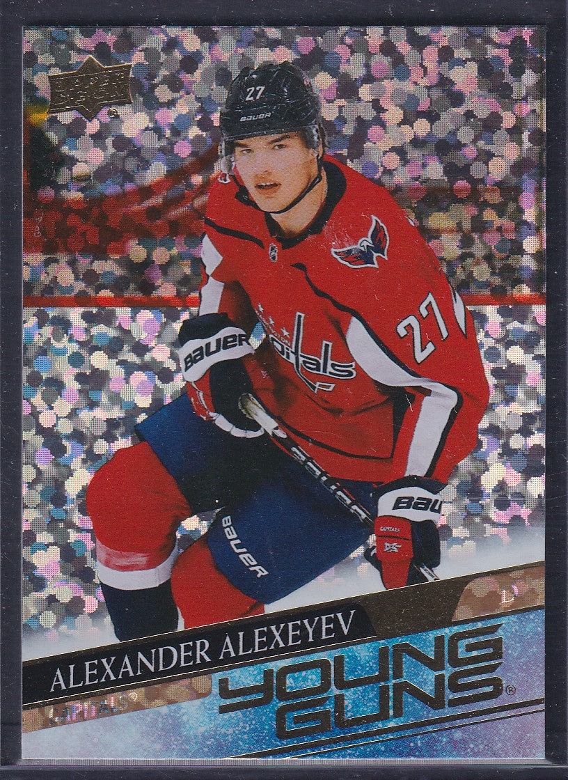 ALEXANDER ALEXEYEV - 2020 Upper Deck Young Guns SPECKLED RAINBOW #203