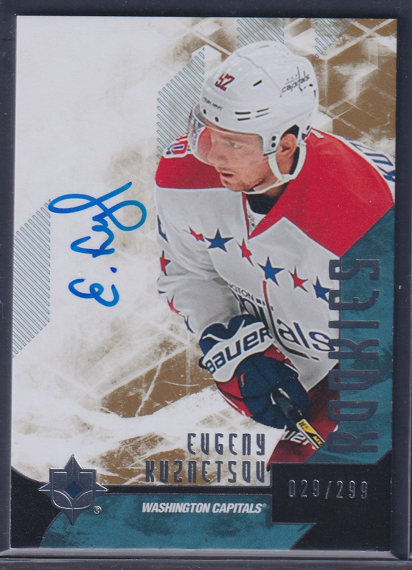 EVGENY KUZNETSOV - 2014 Upper Deck Ultimate Rookies Auto #118, /299