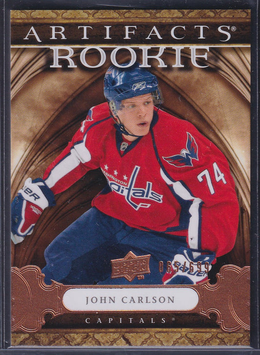 JOHN CARLSON - 2009 Upper Deck Artifacts Rookie #201, /699