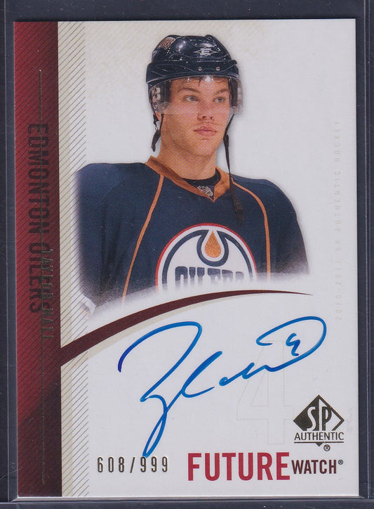 TAYLOR HALL - 2010 SP Authentic Future Watch Auto #280, /999