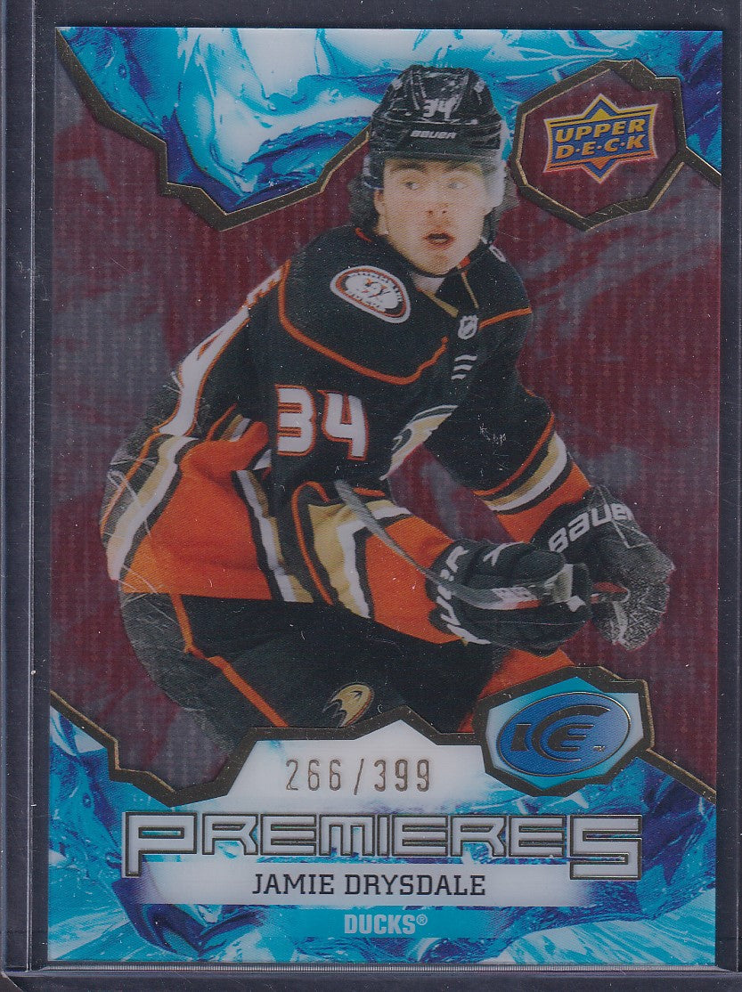 JAMIE DRYSDALE - 2021 Upper Deck Ice Premieres #244, /399