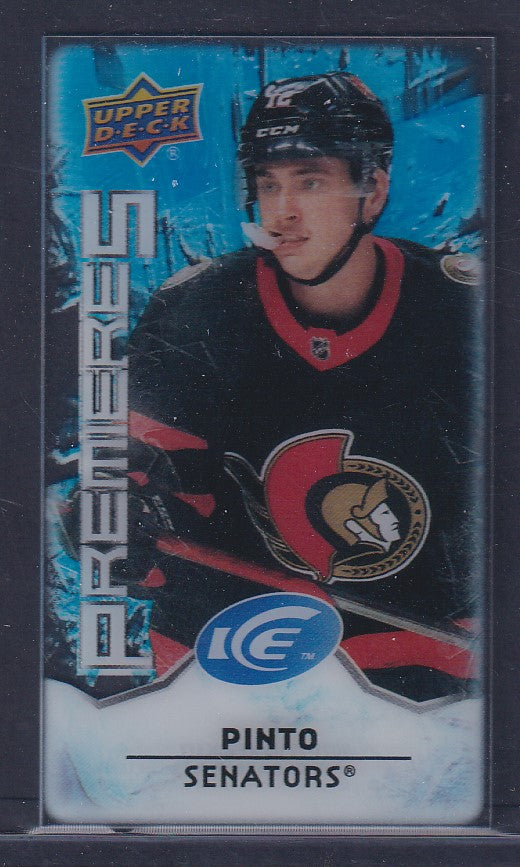 SHANE PINTO - 2021 Upper Deck Ice Premieres Mini #MI-12