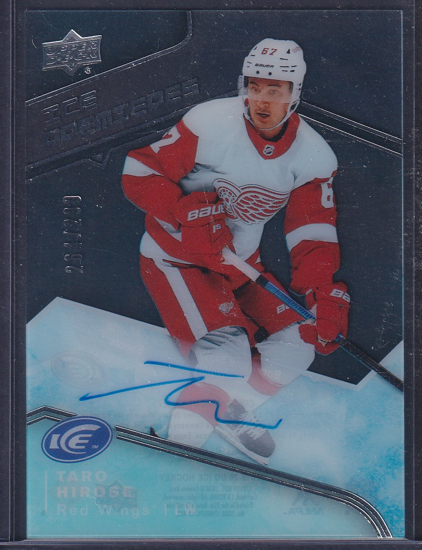 TARO HIROSE - 2019 Upper Deck Ice Premieres Auto #IPA-TH, /299