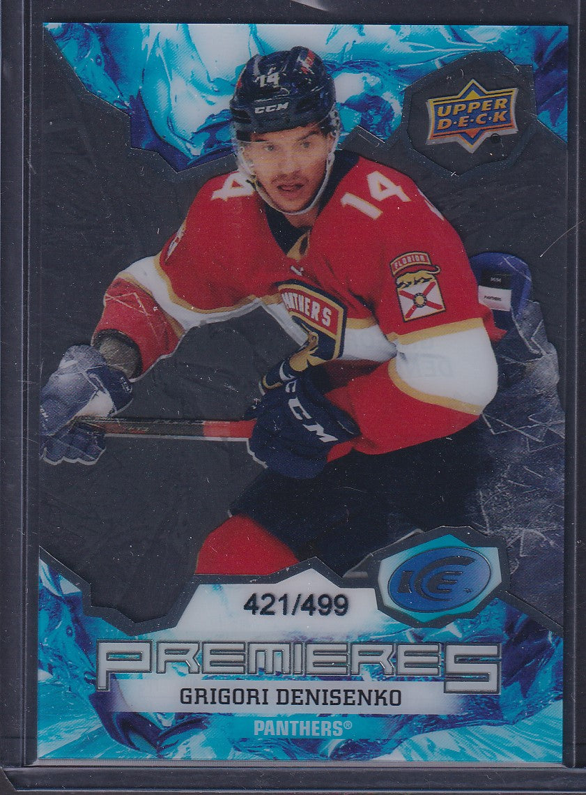 GRIGORI DENISENKO - 2021 Upper Deck Ice Premieres #227, /499
