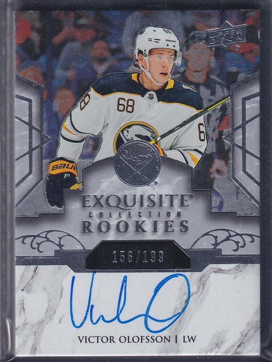 VICTOR OLOFSSON - 2019 Upper Deck Exquisite Rookies Auto #R17, /199