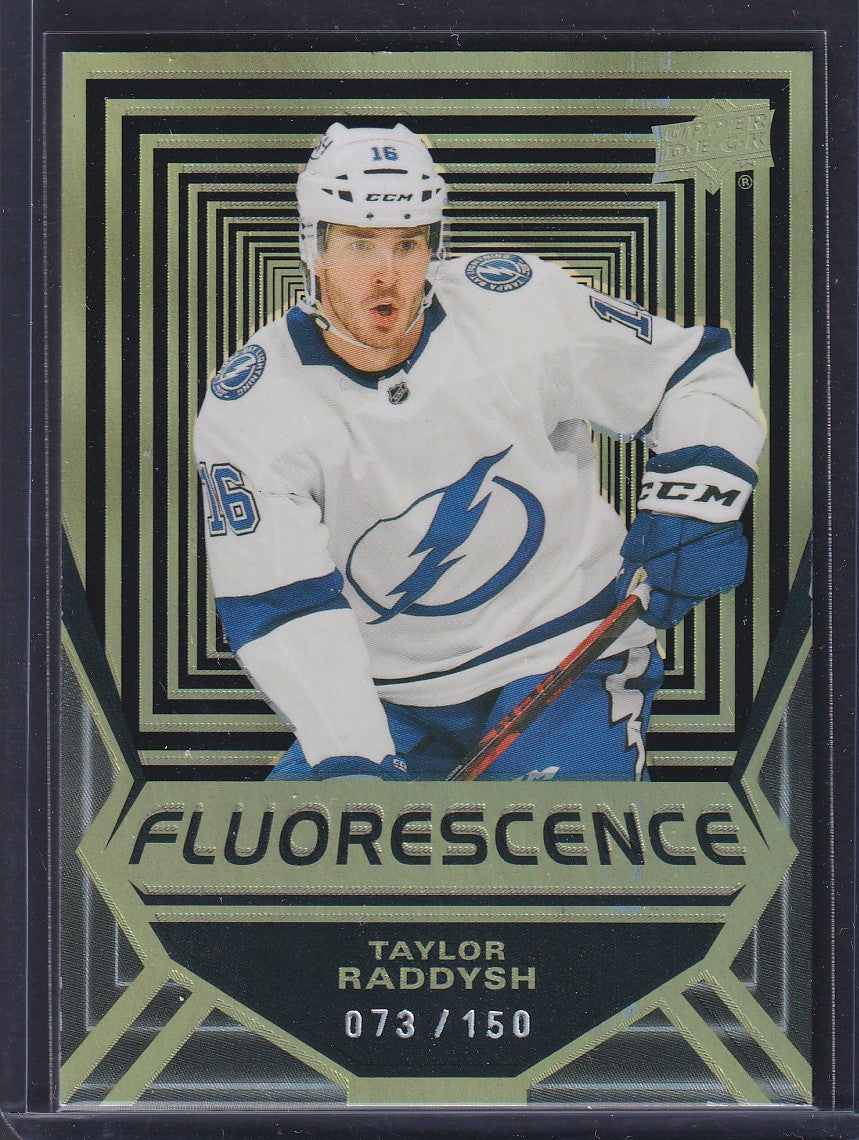 TAYLOR RADDYSH - 2021 Upper Deck Fluorescence YELLOW #FL-20, /150