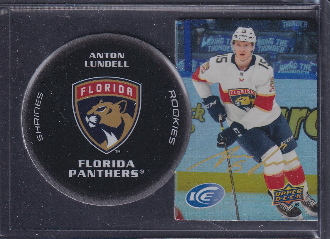 ANTON LUNDELL - 2021 Upper Deck Ice Shrines #SH-51