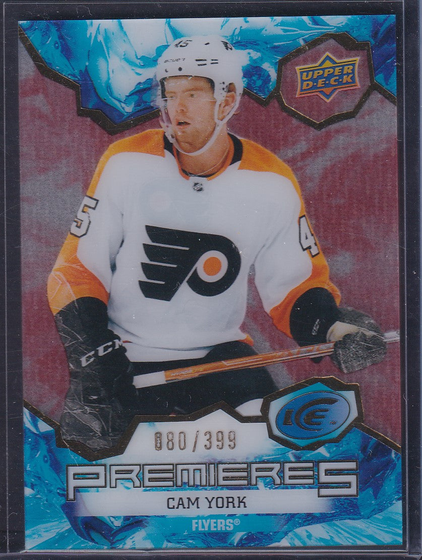 CAM YORK - 2021 Upper Deck Ice Premieres #177, /399