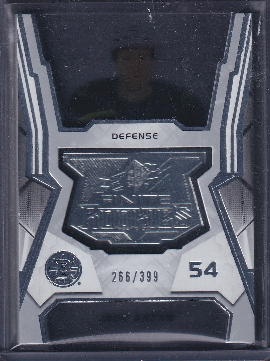JACK AHCAN - 2021 Upper Deck SPx Finite Rookies #F-37, /399