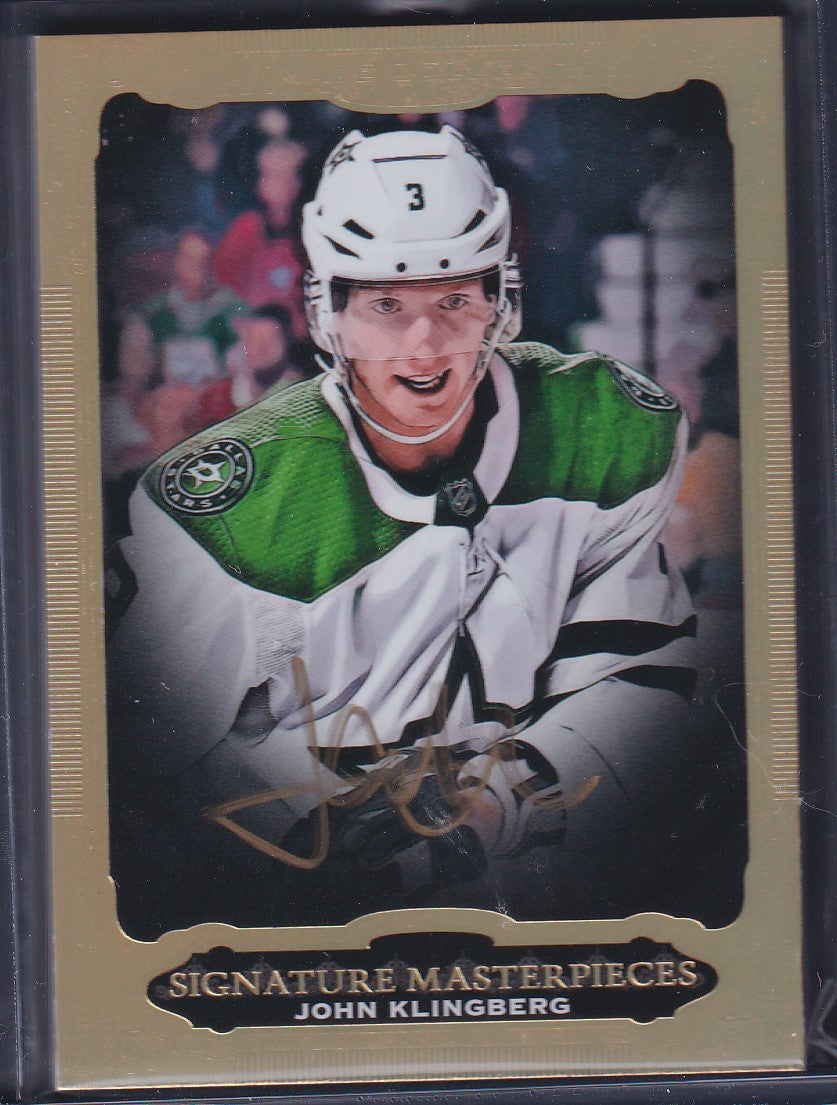 JOHN KLINGBERG - 2018 Ultimate Signature Masterpieces Auto #USM-KL