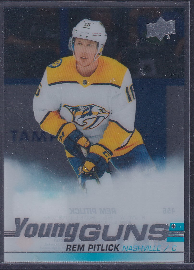 REM PITLICK - 2019 Upper Deck Young Guns CLEAR CUT #456