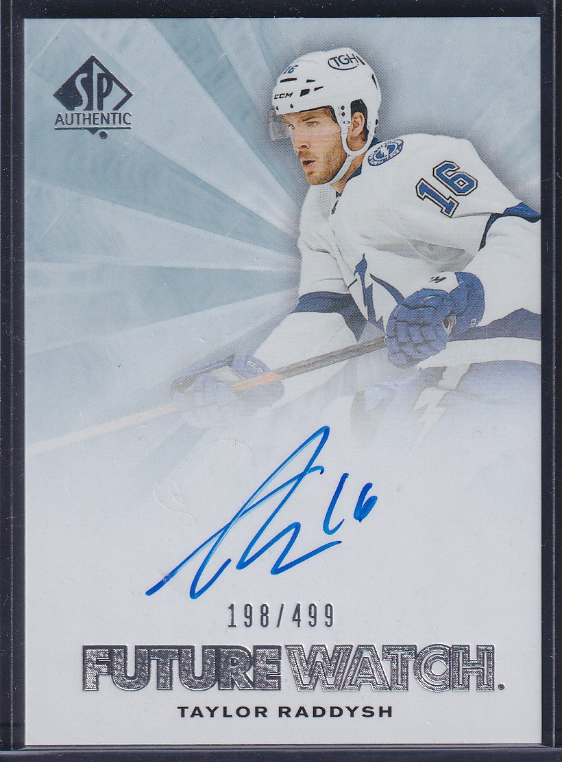 TAYLOR RADDYSH - 2021 SP Authentic Future Watch Auto #RFWA-TR, /499
