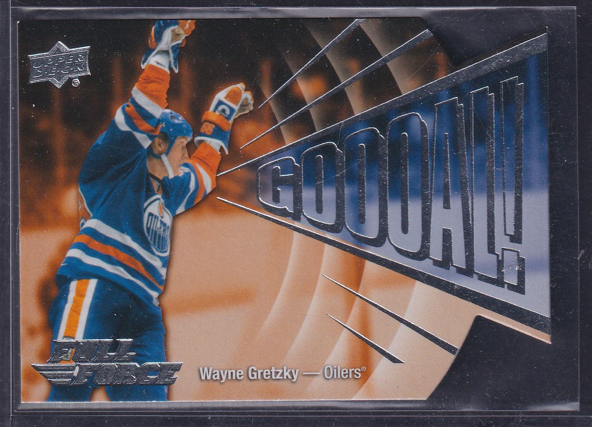 WAYNE GRETZKY - 2015 Upper Deck Full Force Hockey GOOOAL! #G-WG