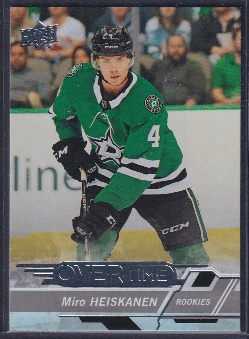 MIRO HEISKANEN - 2018 Upper Deck Overtime Rookies #114