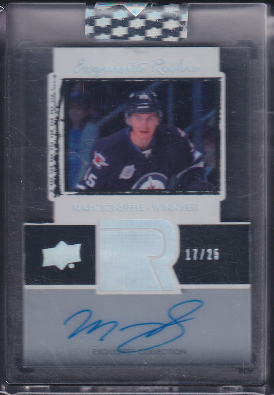 MARK SCHEIFELE - 2020 Upper Deck Clear Cut Exquisite Rookie Auto #ET-MS, /25