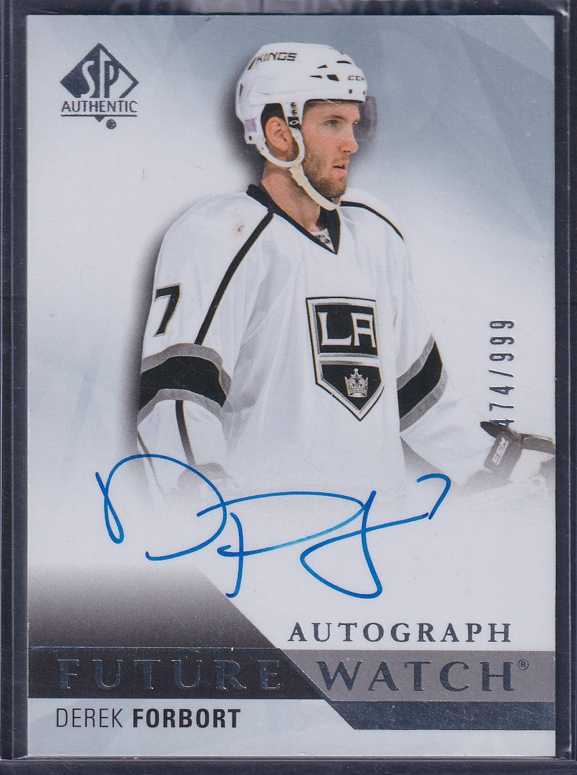DEREK FORBORT - 2015 SP Authentic Future Watch Auto #252, /999