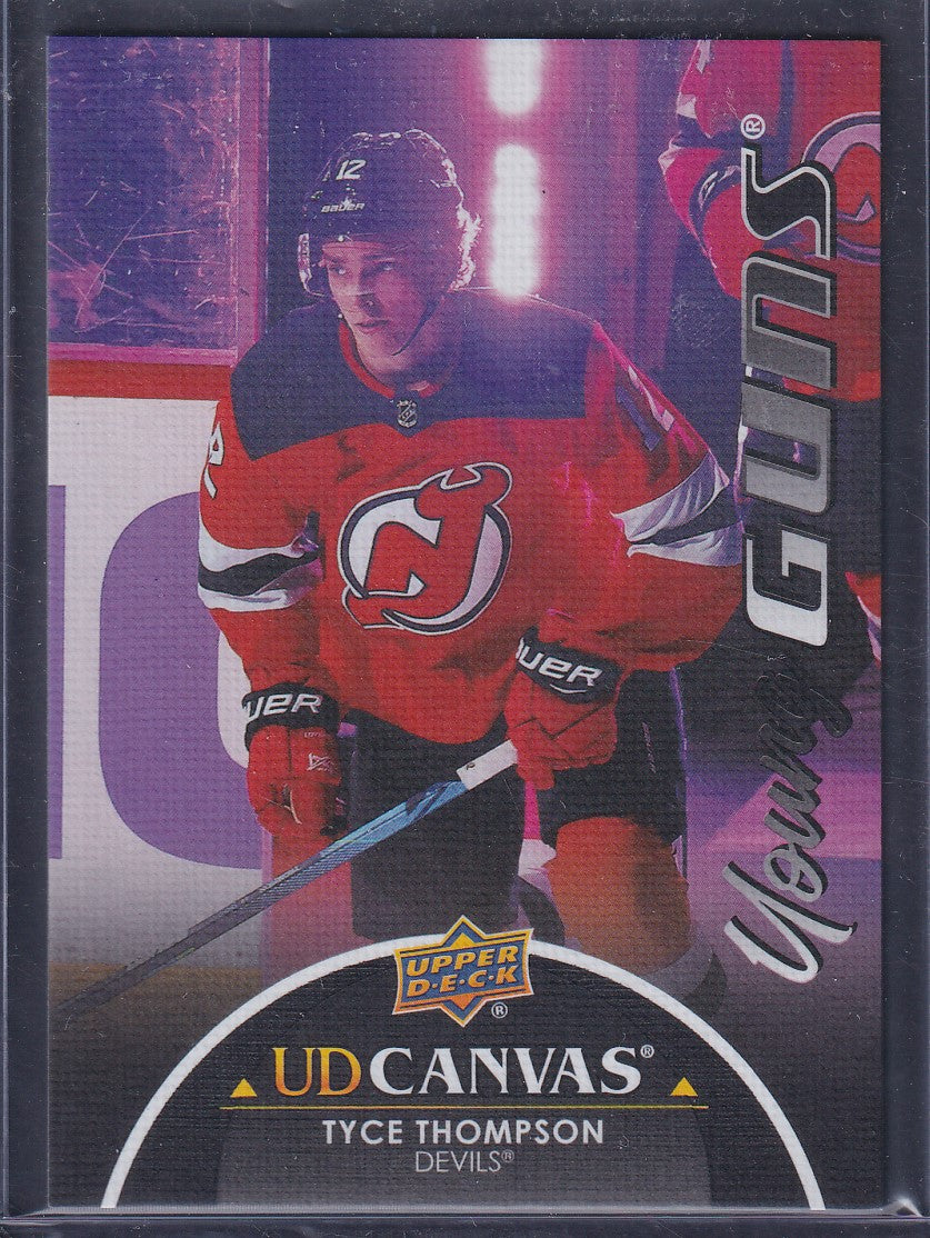 TYCE THOMPSON - 2021 Upper Deck Young Guns Canvas BLACK #C96