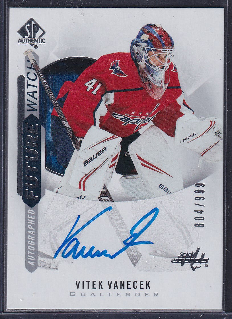 VITEK VANECEK - 2020 SP Authentic Future Watch Auto #181, /999