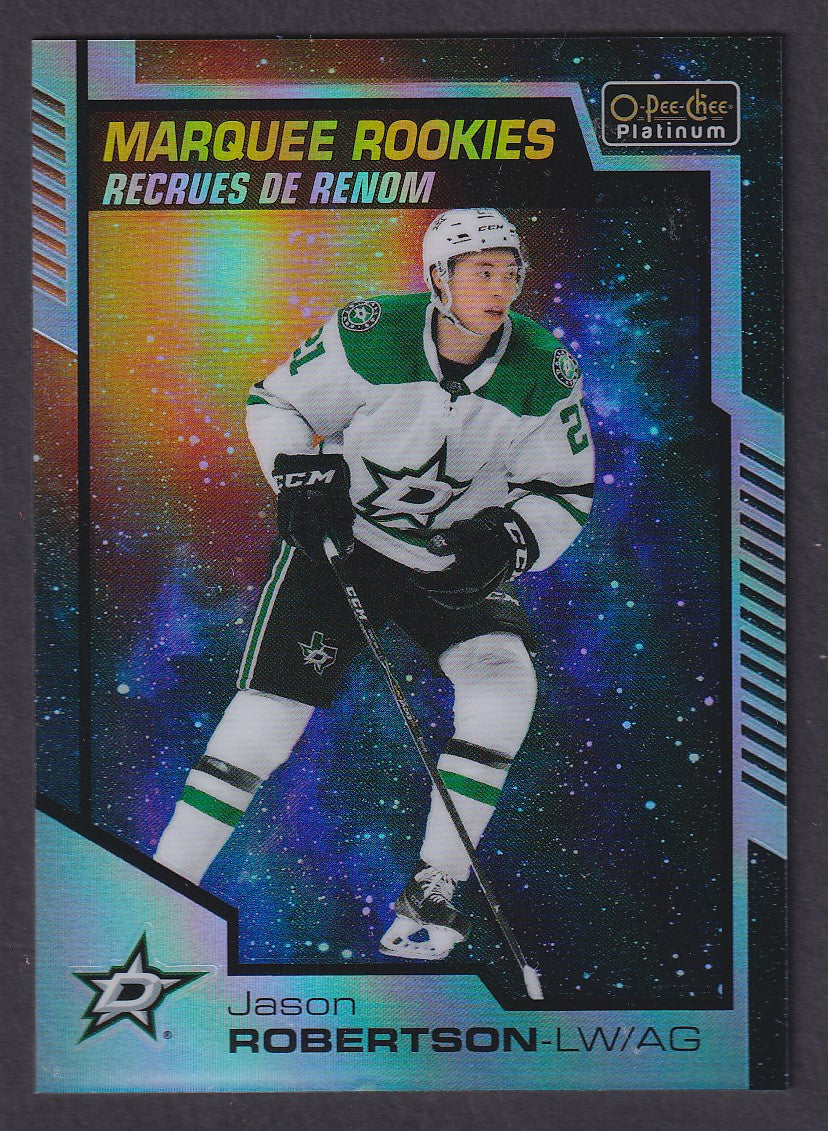 JASON ROBERTSON - 2020 OPC Platinum Marquee Rookies COSMIC #159, /65