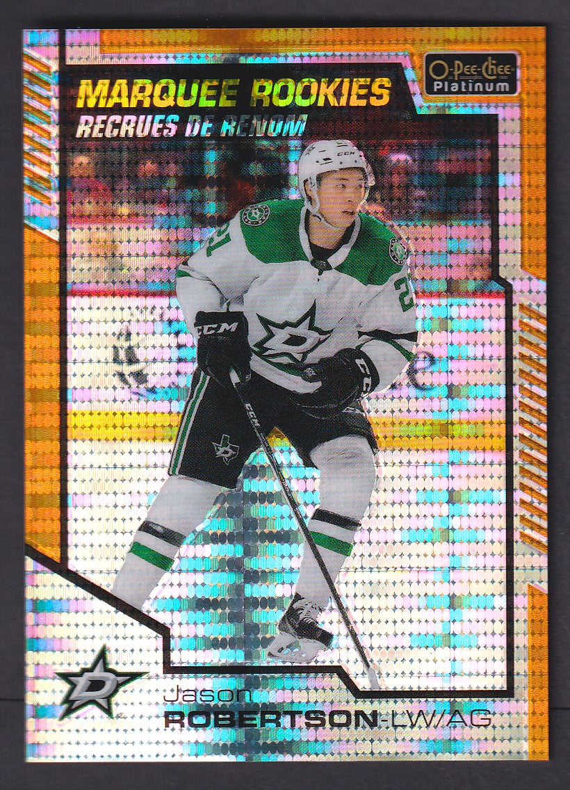 JASON ROBERTSON - 2020 OPC Platinum Marquee Rookies SEISMIC GOLD #159, /50
