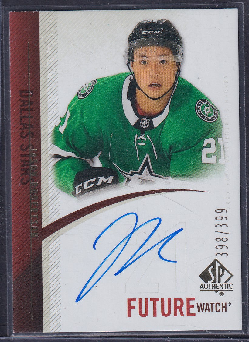 JASON ROBERTSON - 2020 SP Authentic Future Watch Auto Retro #RFWA-JR, /399