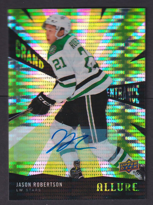 JASON ROBERTSON - 2020 Upper Deck Allure Rookie Grand Entrance Auto #GE-12
