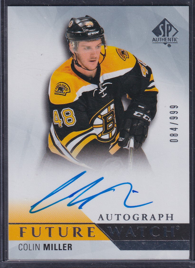 COLIN MILLER - 2015 SP Authentic Future Watch Auto #274, /999