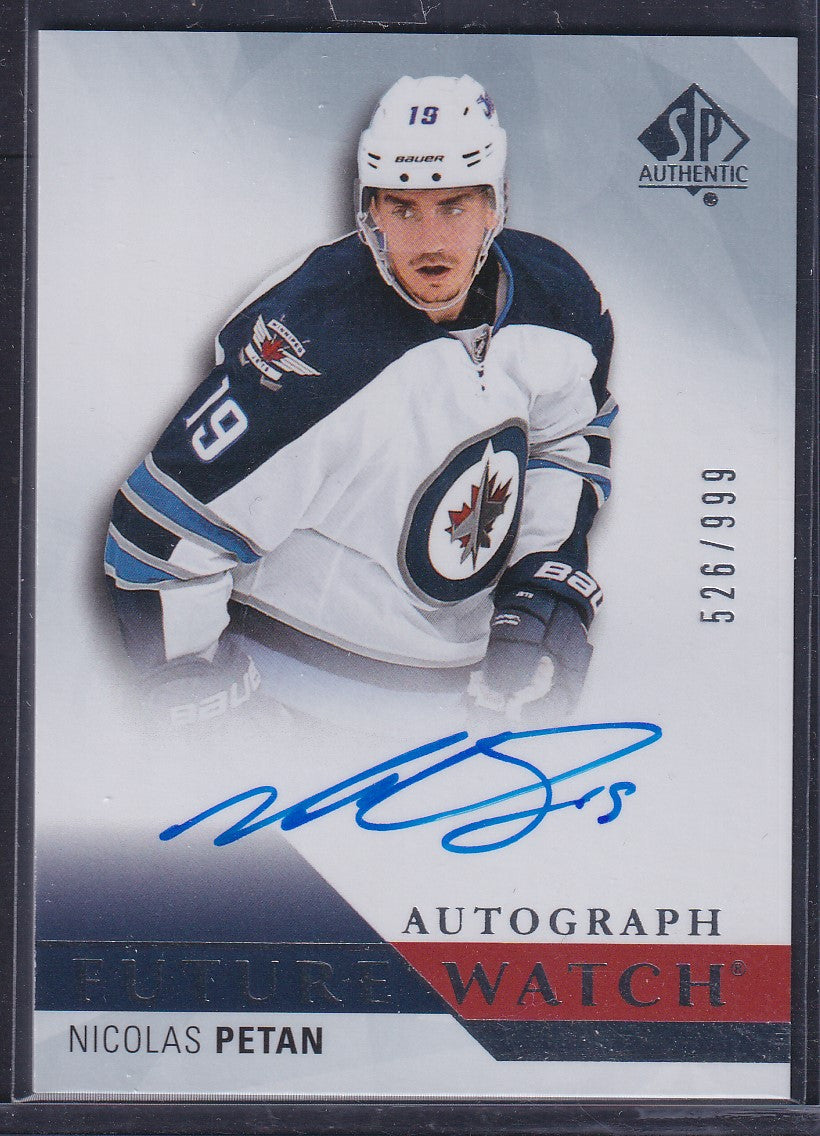 NICOLAS PETAN - 2015 SP Authentic Future Watch Auto #246, /999