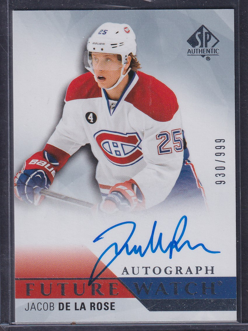 JACOB DE LA ROSE - 2015 SP Authentic Future Watch Auto #236, /999