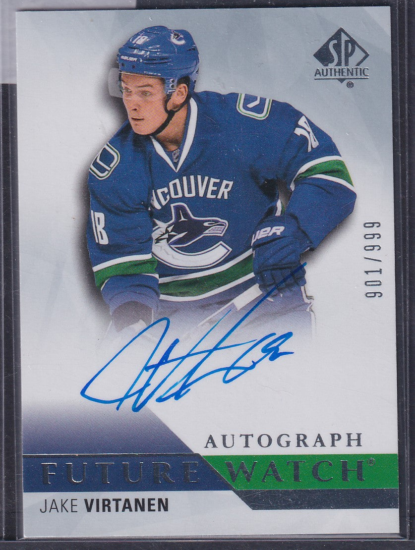 JAKE VIRTANEN - 2015 SP Authentic Future Watch Auto #277, /999