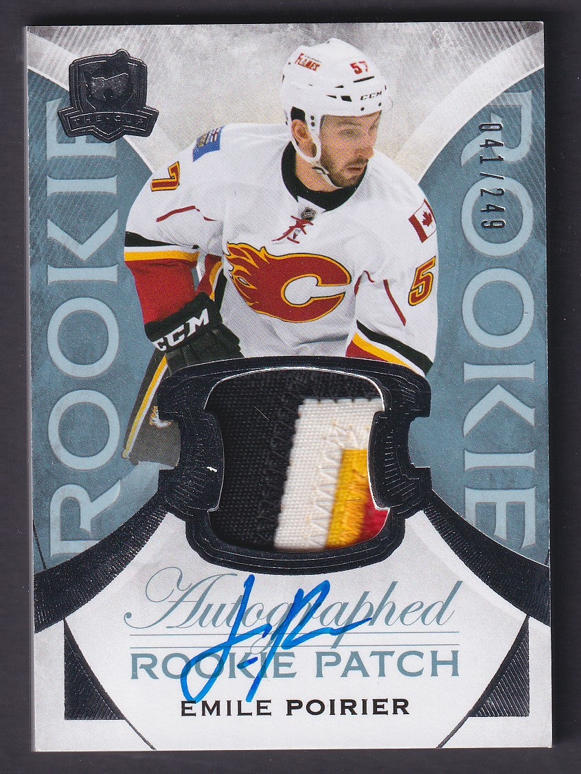 EMILE POIRIER - 2015 Cup Rookie Auto Patch #176, /249, 4 COLOR