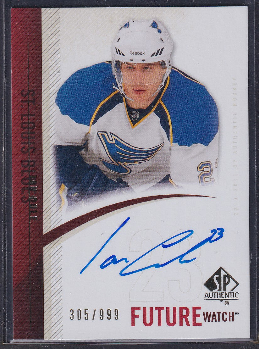 IAN COLE - 2010 SP Authentic Future Watch Auto #298, /999